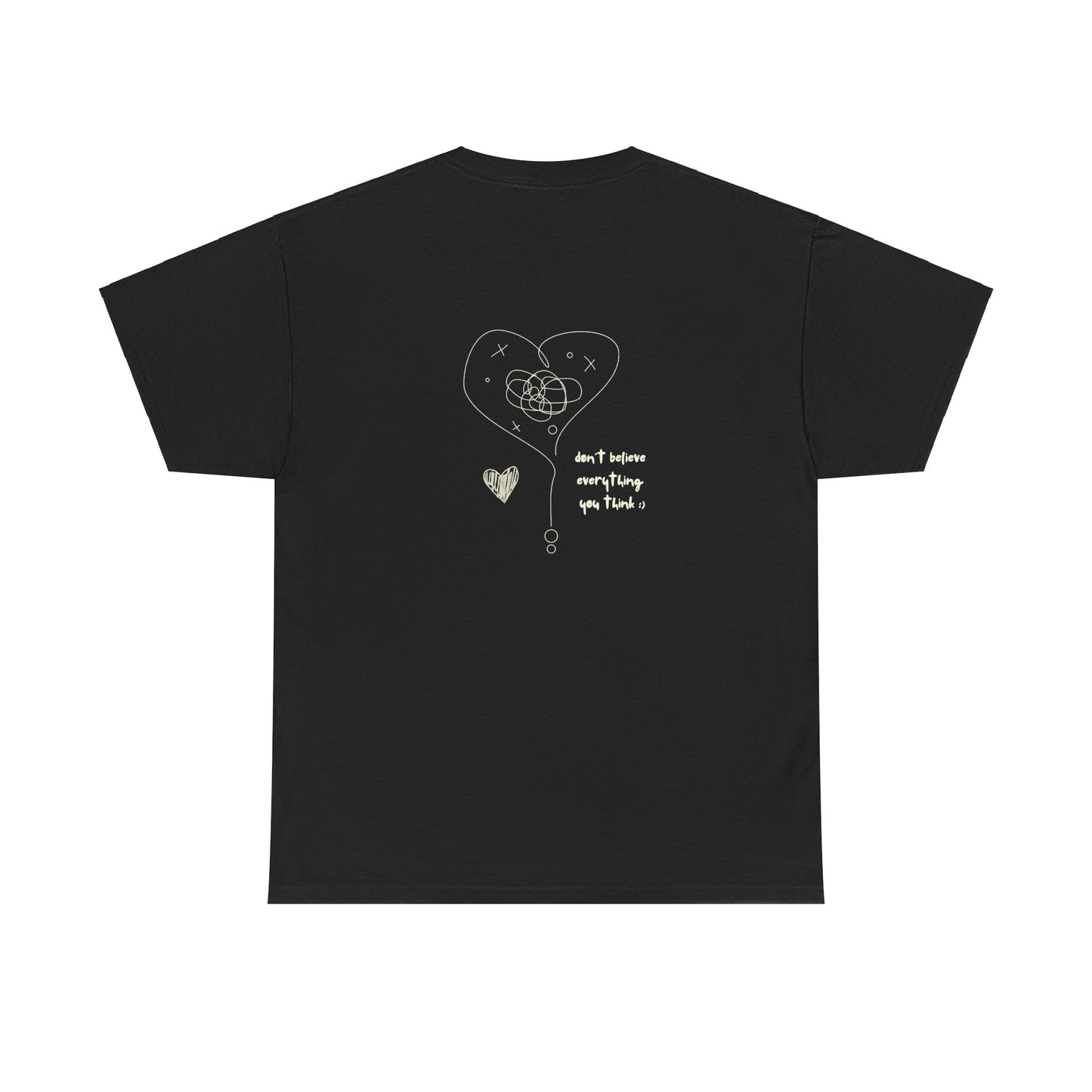 Cute But Overthinker Doodles Heavy Cotton Tee