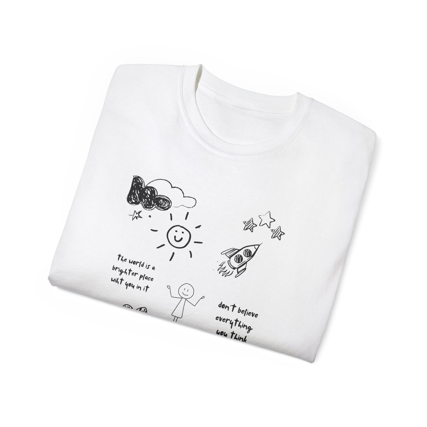 Happy Doodles Ultra Cotton Tee