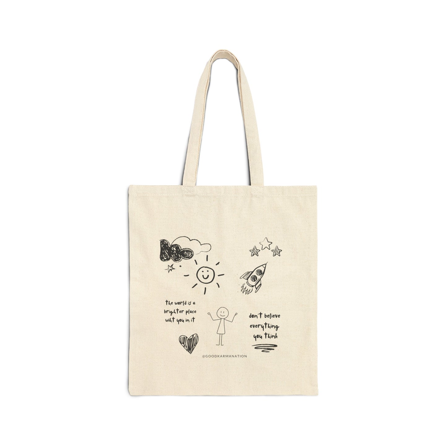 Happy Doodles Tote Bag