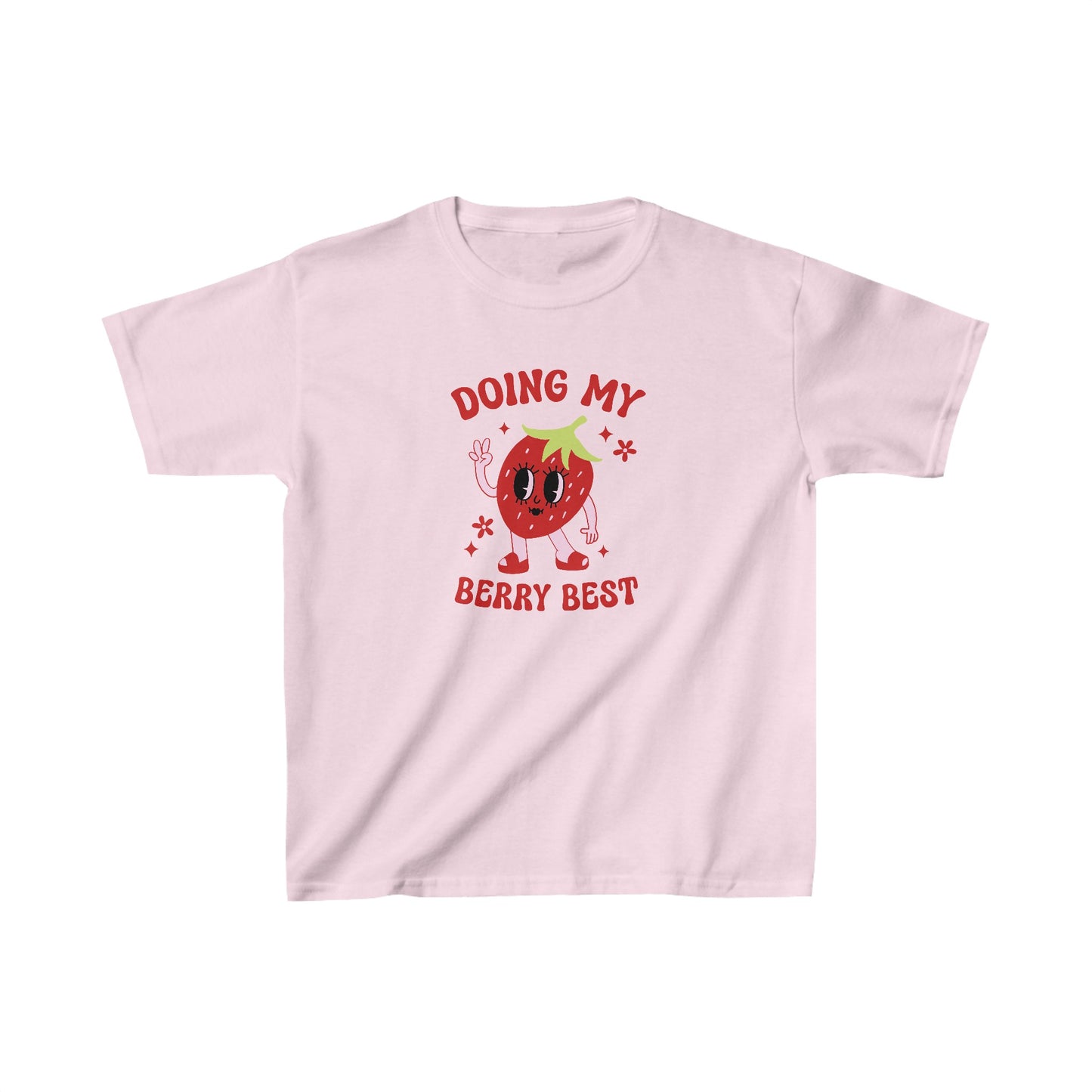 Doing My BERRY Best Y2K Baby Tee
