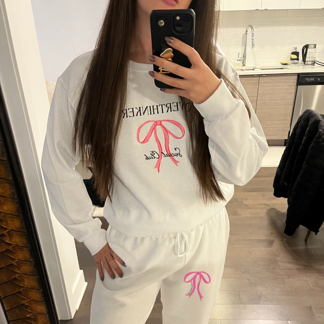 Overthinker Bow Sweatsuit
