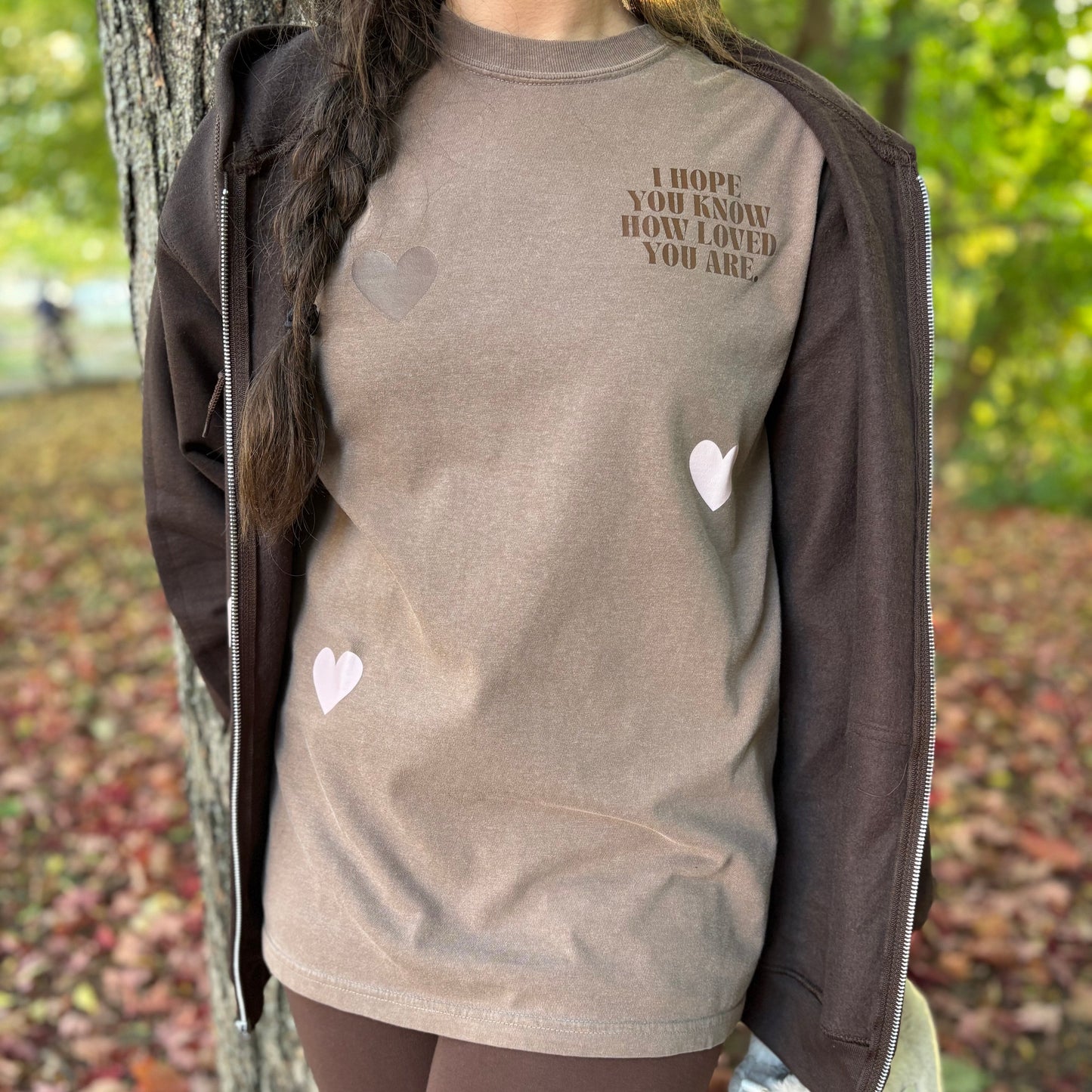You Are Loved Espresso Tee