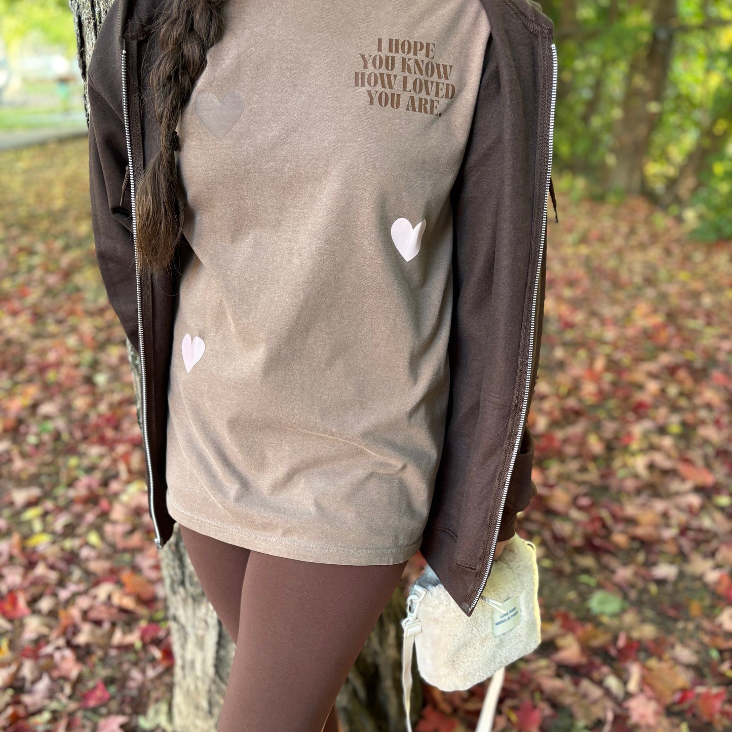 You Are Loved Espresso Tee