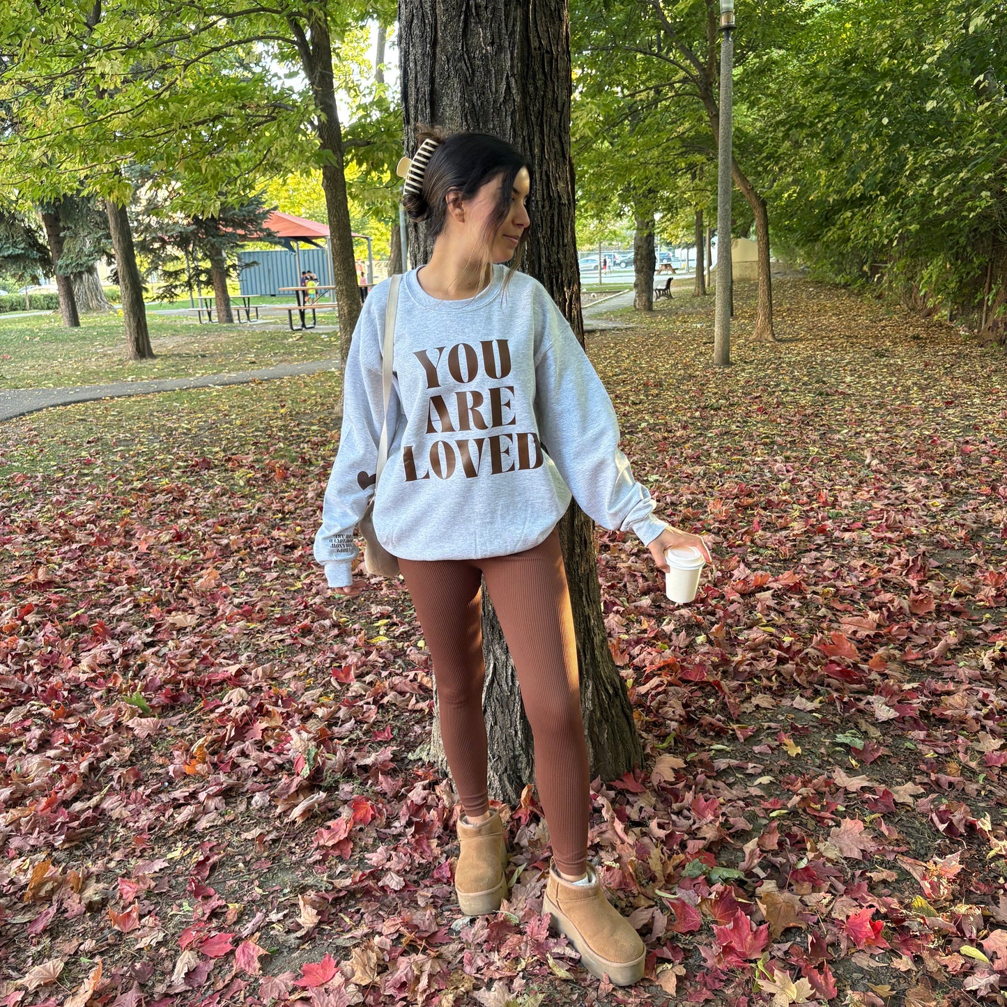 YOU ARE LOVED Customizable Sweatshirt