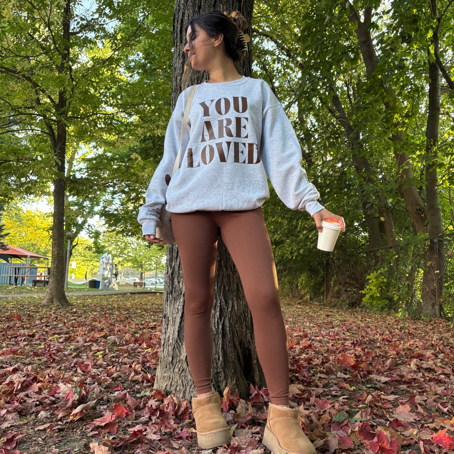 YOU ARE LOVED Customizable Sweatshirt