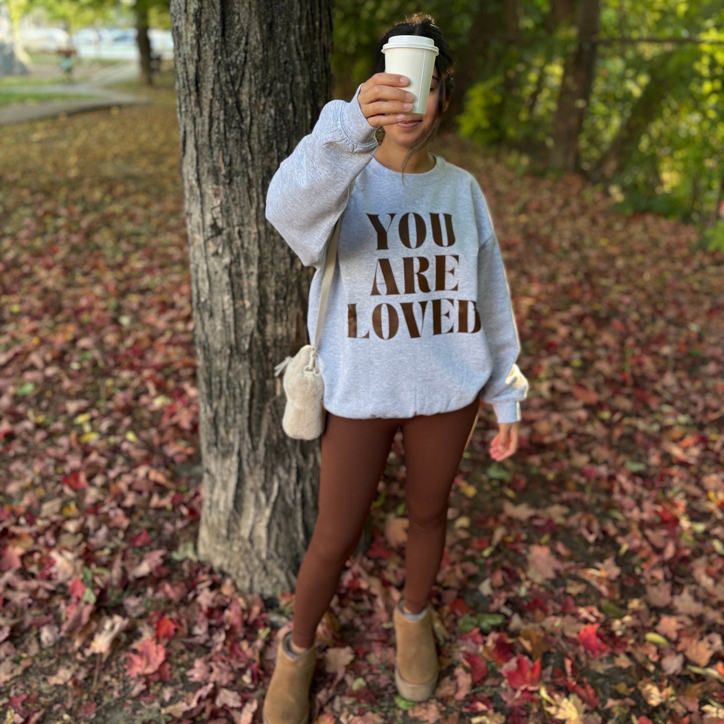 YOU ARE LOVED Customizable Sweatshirt