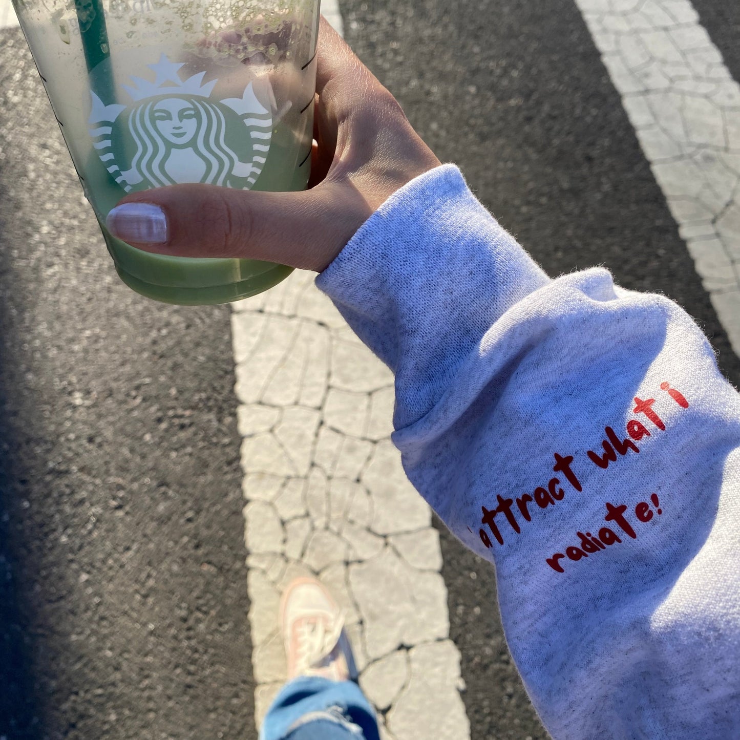 Good Karma Quarter Zip Sweatshirt