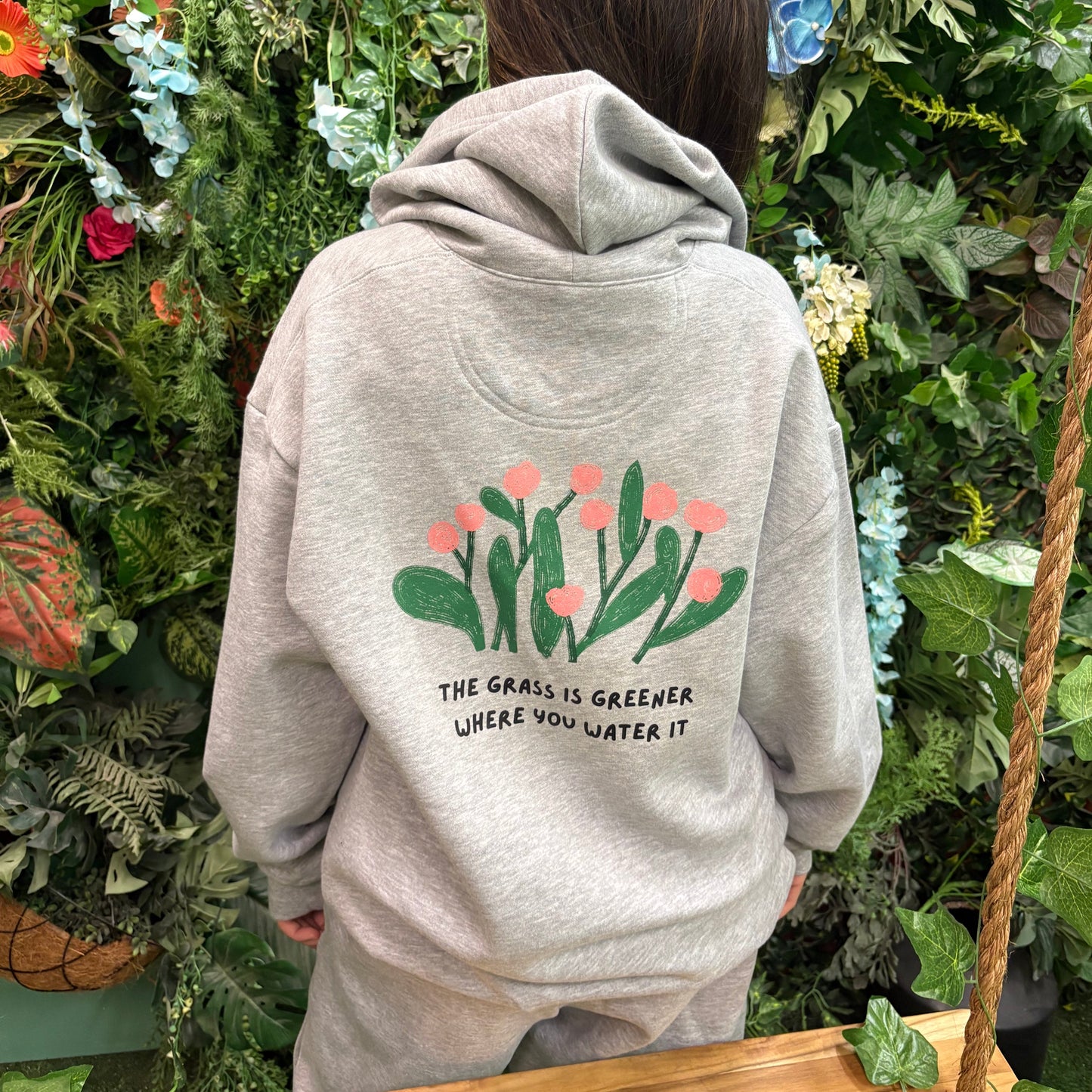 The Grass Is Greener Premium Hoodie