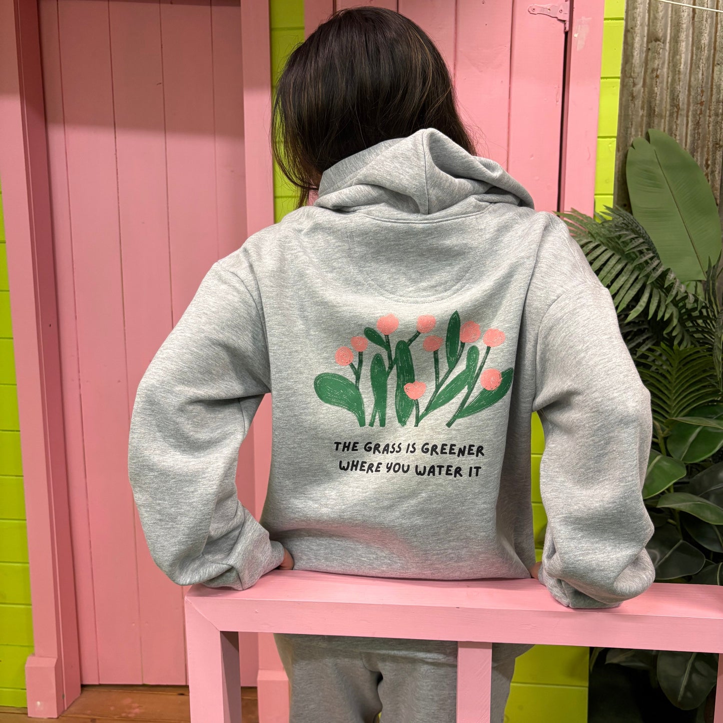 The Grass Is Greener Premium Hoodie