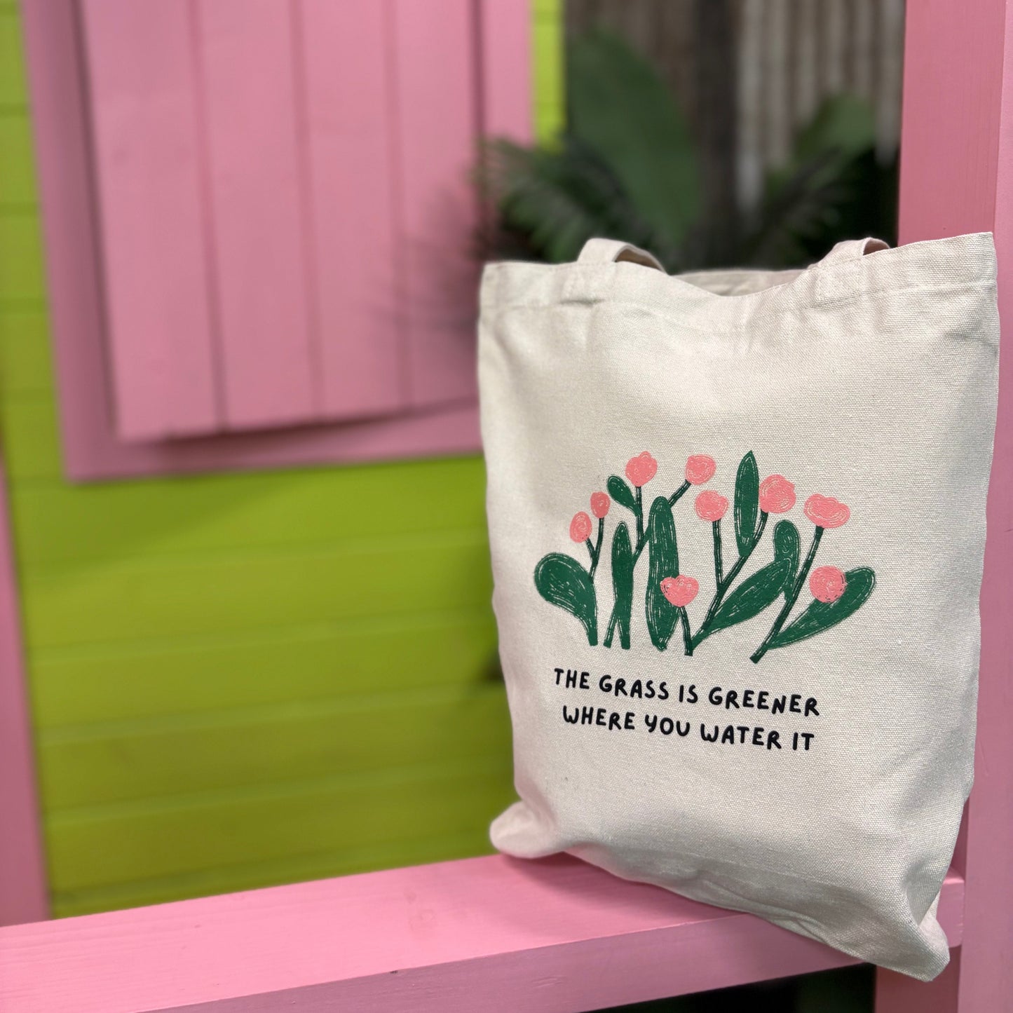 Blooming Tulips Tote Bag