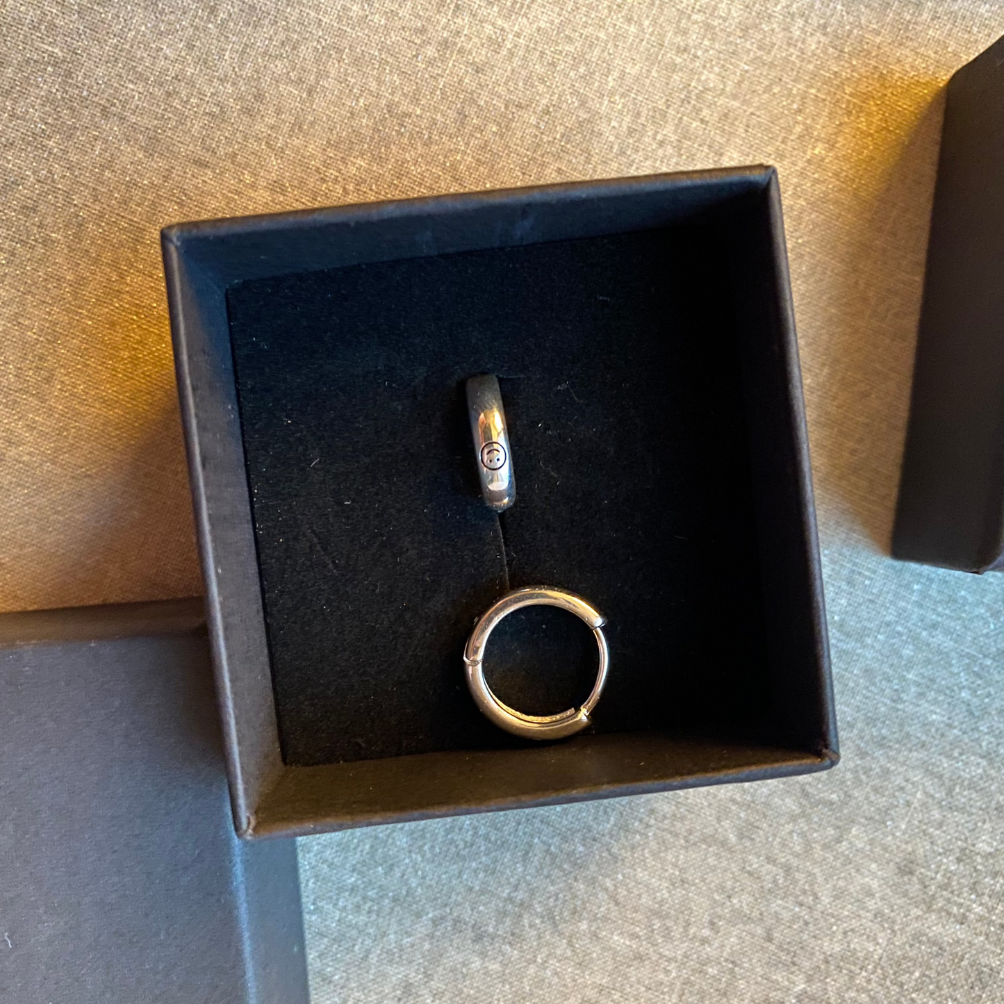 I Hope This Makes You Smile Hoop Earrings