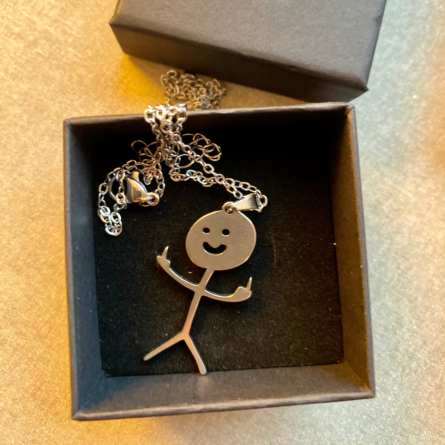 FU Smiley Necklace