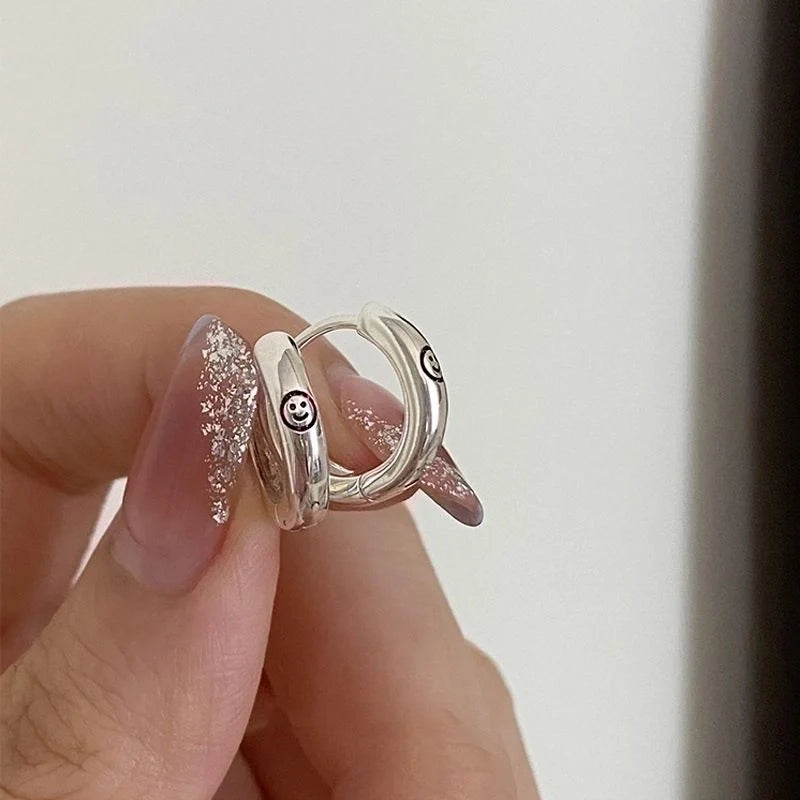 I Hope This Makes You Smile Hoop Earrings