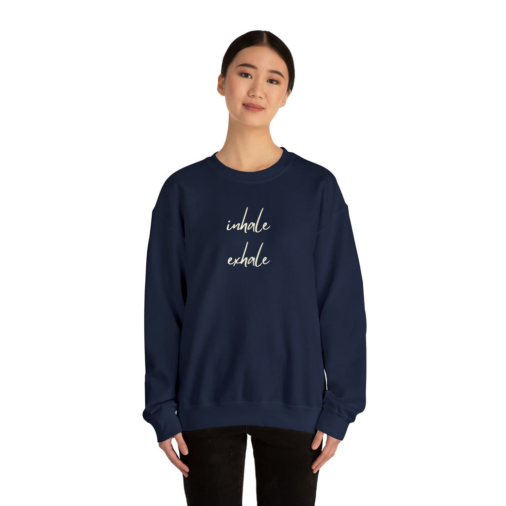 Inhale exhale Crewneck