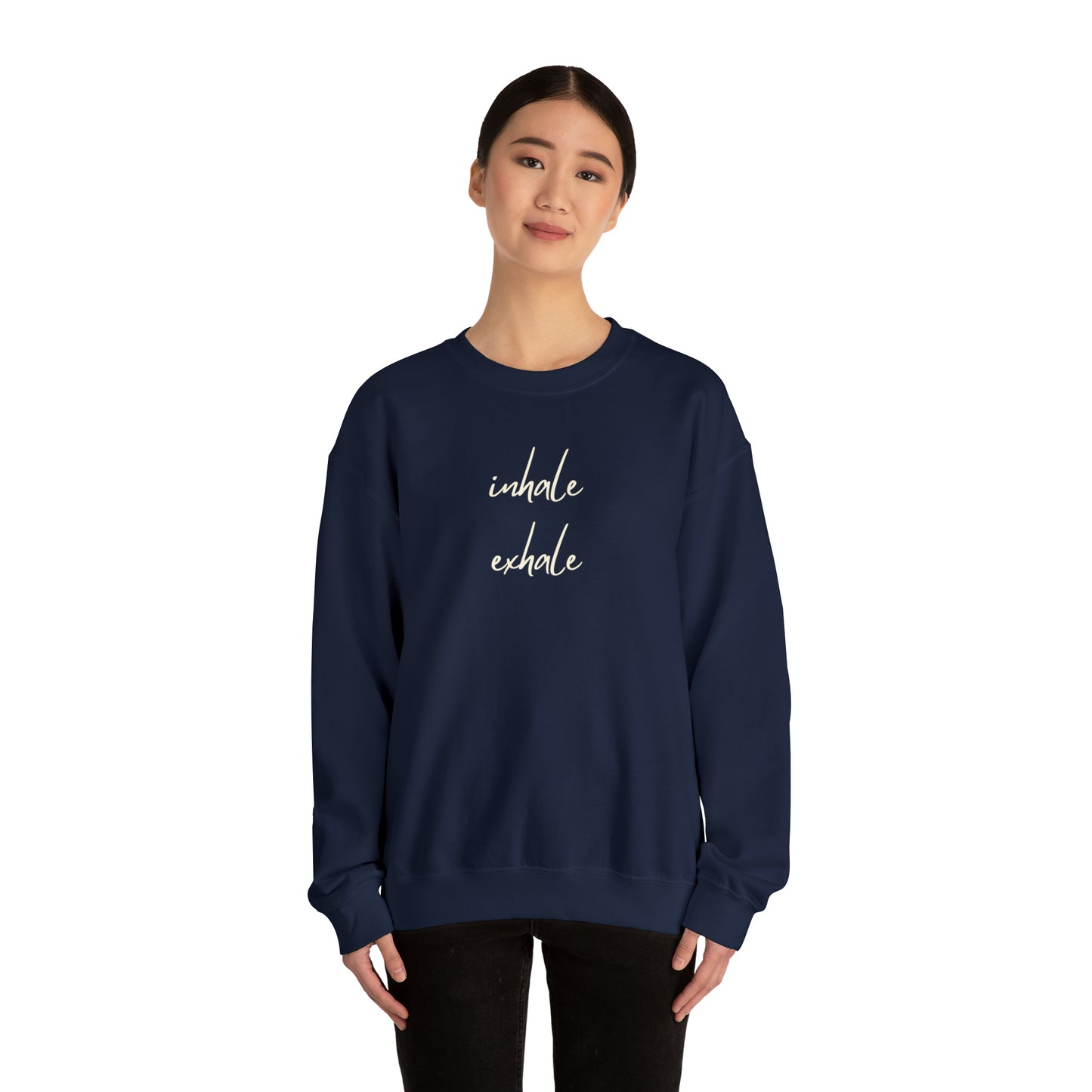 Inhale exhale Crewneck