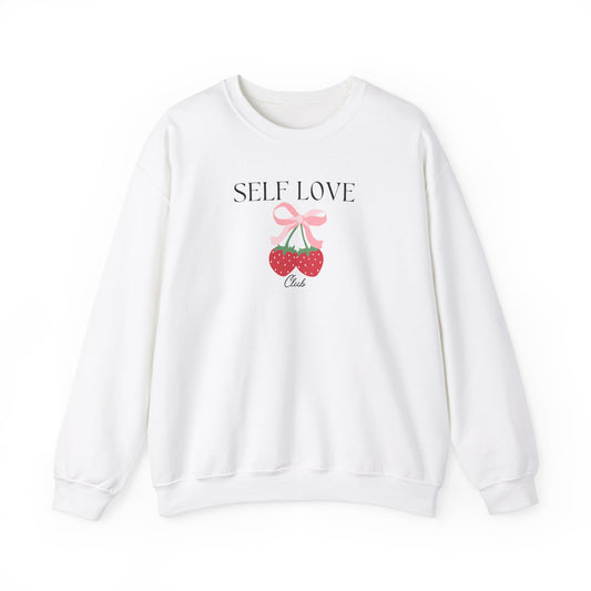 Self Love Club Coquette Crewneck Sweatshirt