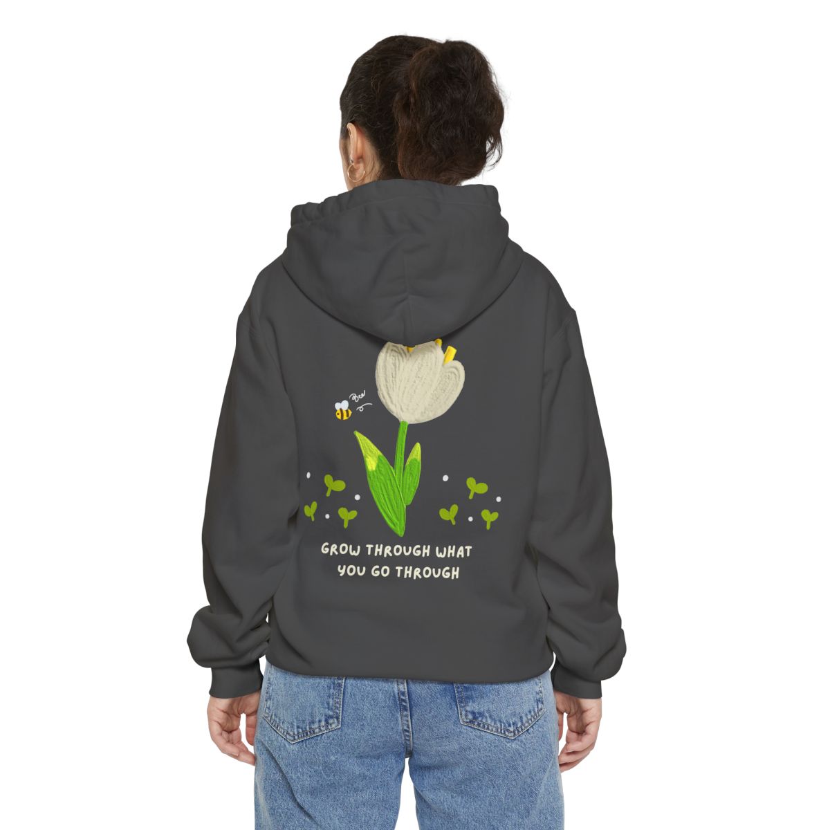 Grow Through What You Go Through Premium Hoodie