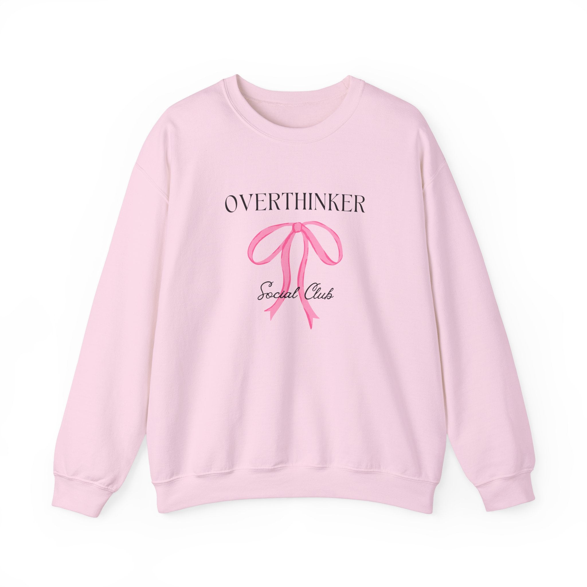 Overthinker Coquette Crewneck Sweatshirt
