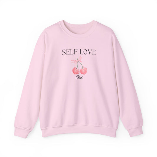 Coquette Self Love Club Crewneck Sweatshirt