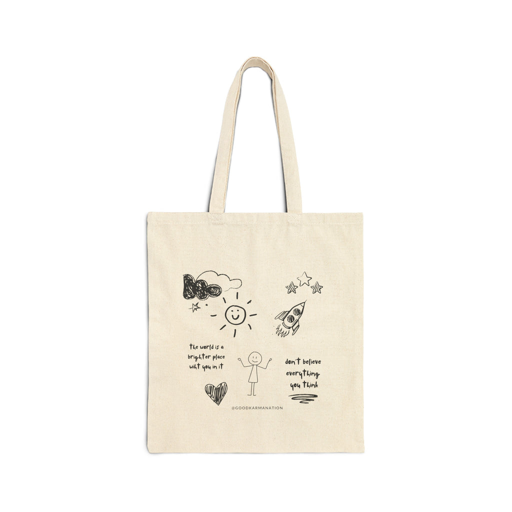 Happy Doodles Tote Bag