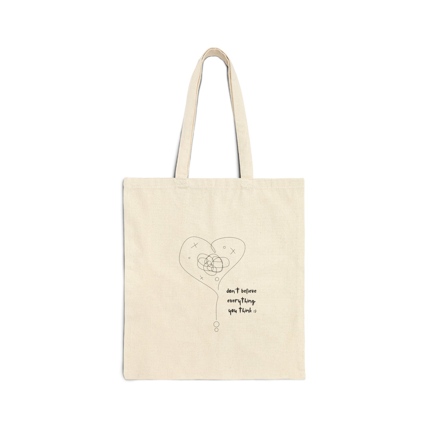 Cute But Overthinker Doodle Tote Bag