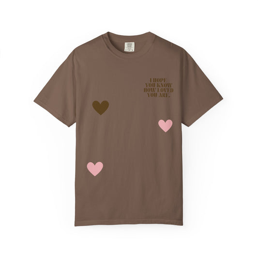 You Are Loved Espresso Tee
