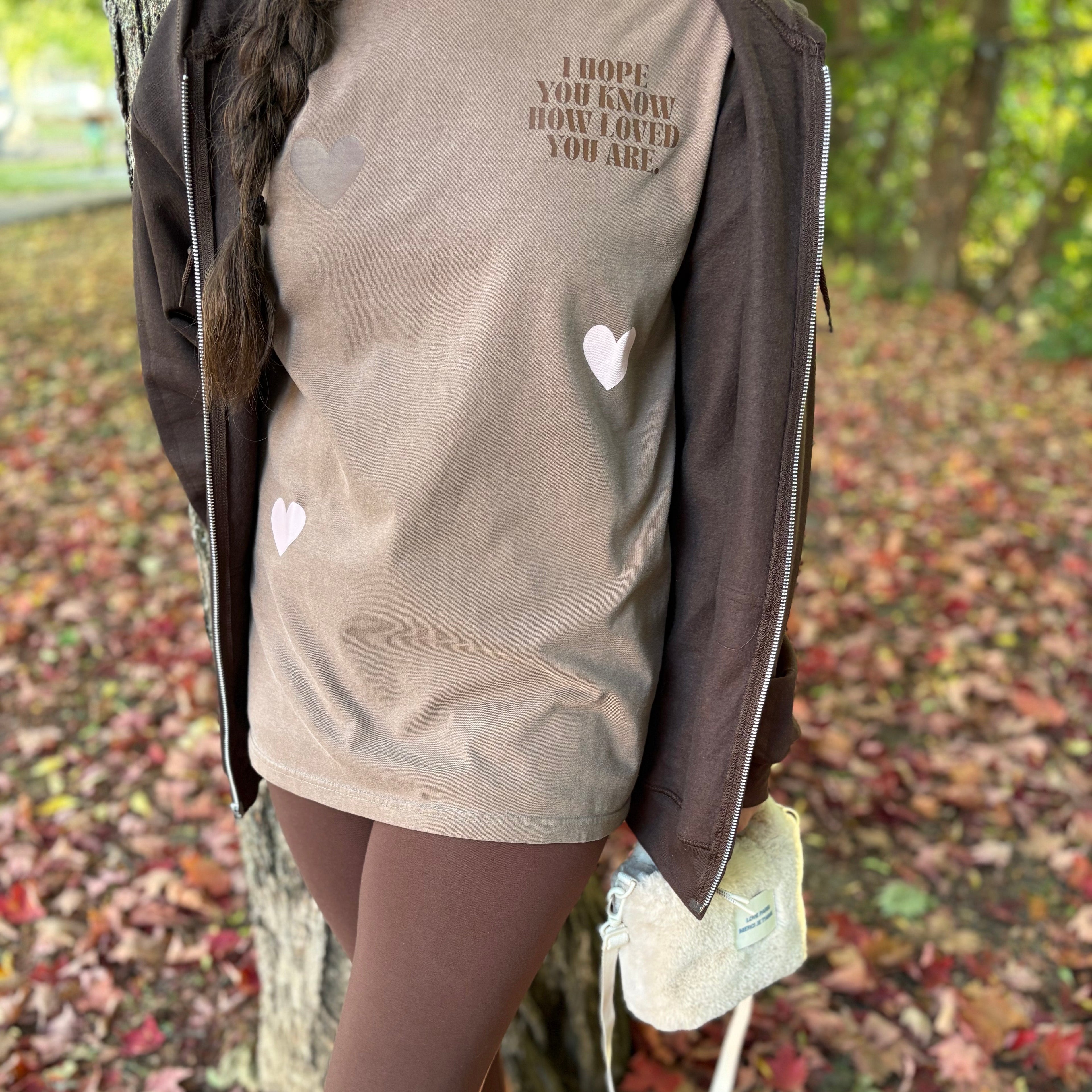 You Are Loved Espresso Tee