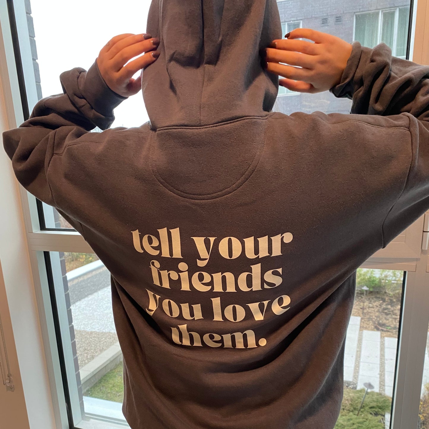 Tell Your Friends You Love Them Premium Hoodie