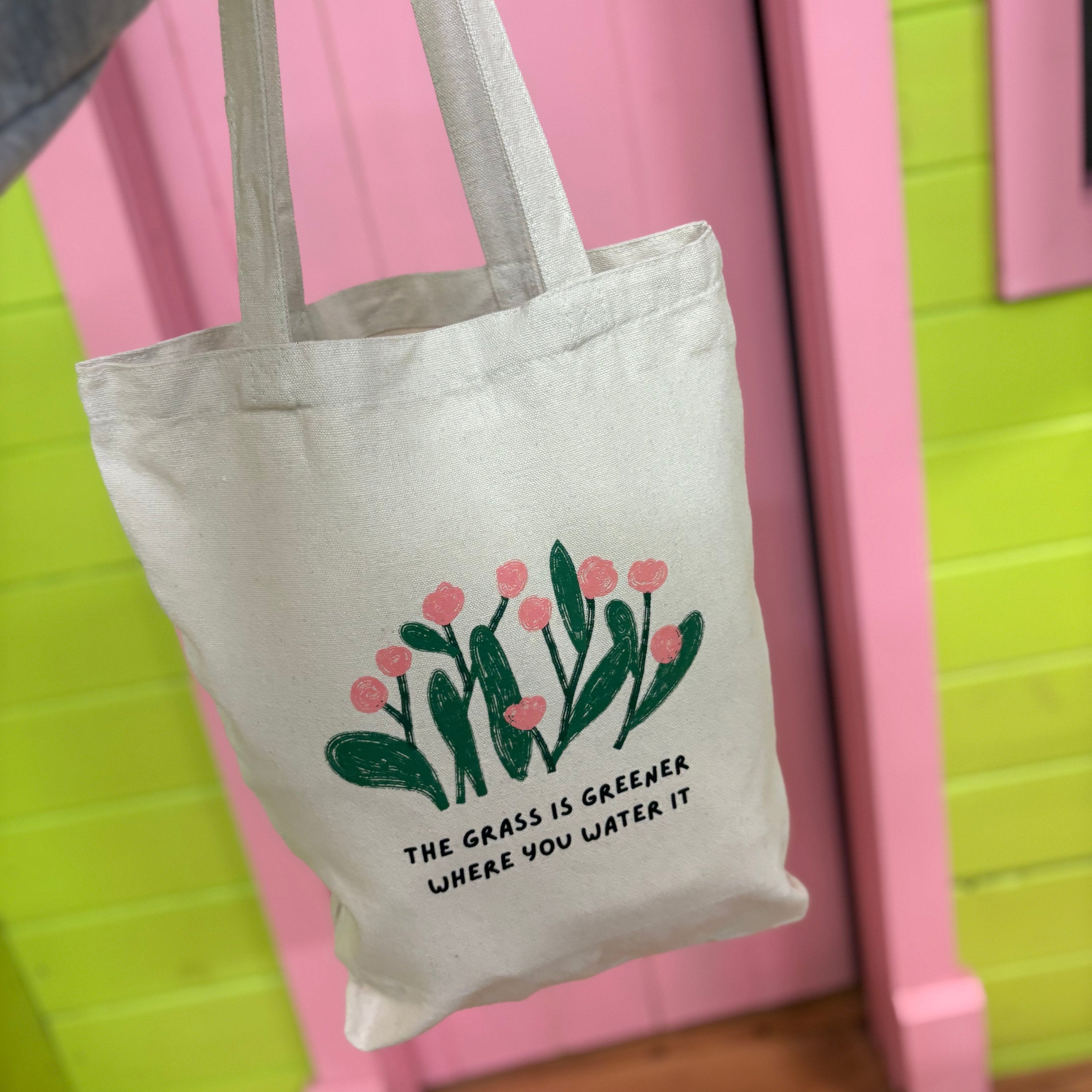Blooming Tulips Tote Bag